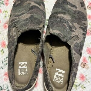 Billabong Camouflage Slip-On Shoes